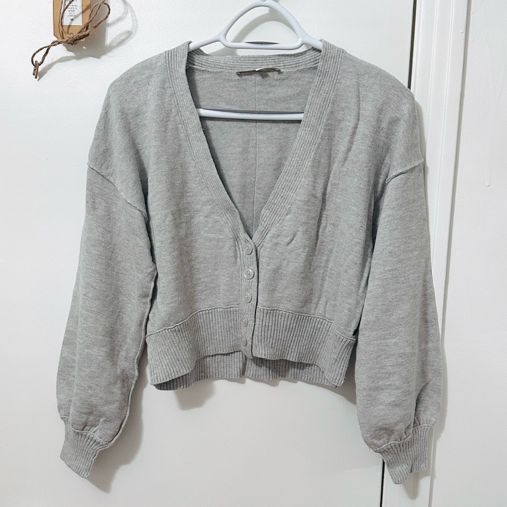 Monk & Lou Light Gray Cardigan